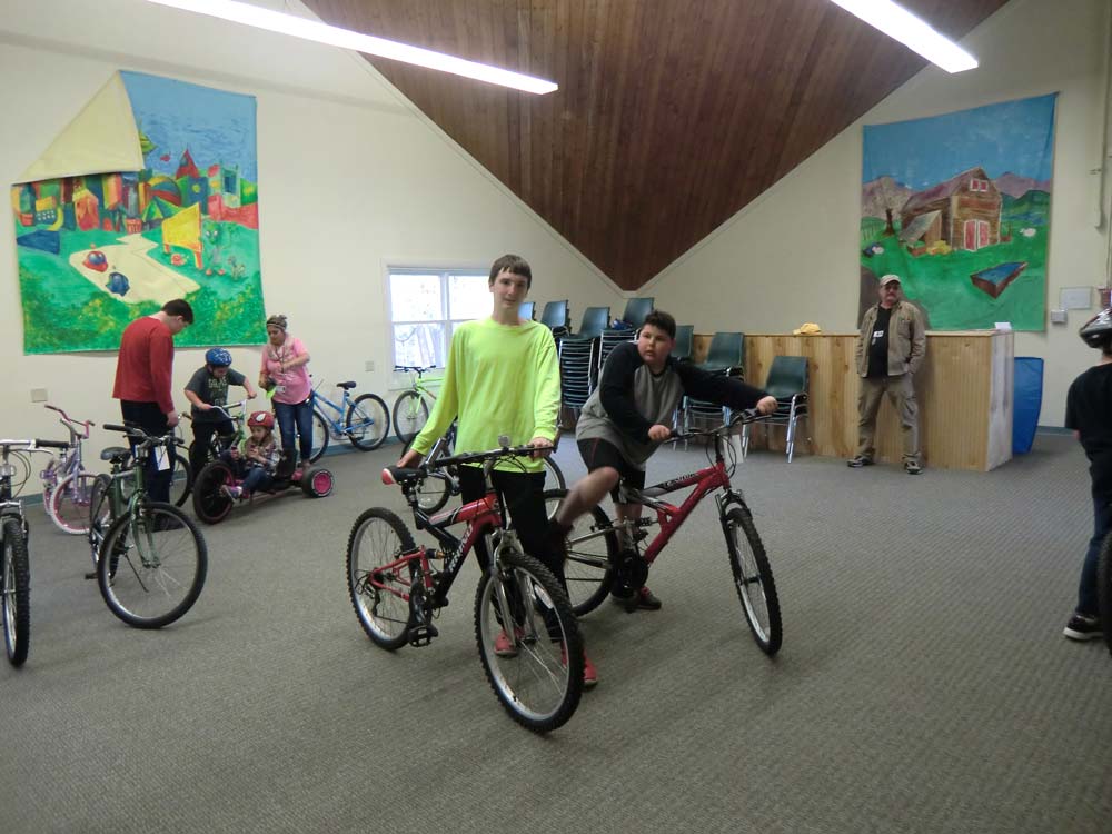 Bicycle Donations from Goodwill’s Recycled Cycles! Spaulding Academy