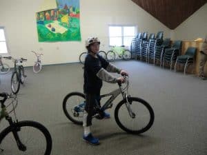 Spaulding Youth Center recieves Goodwill Bike Donations