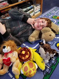 Franklin Savings Bank Employee Donates Stuffed Animals to Spaulding Youth Center