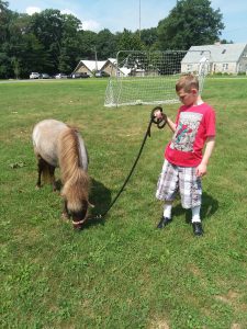 Back in the Saddle Equine Therapy Center Visits Spaulding Youth Center
