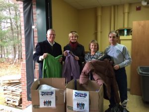 NHHEAF Network Organizations Donate Winter Coats to Spaulding Youth Center