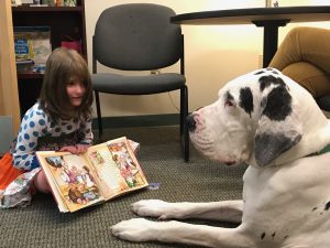 Therapy Dog Brings Joy to Children at Spaulding Youth Center