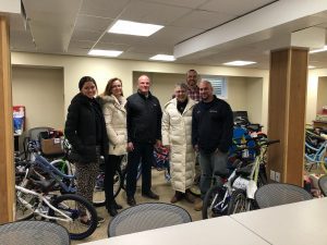 Brady Sullivan Properties Donates Twenty Bicycles to Spaulding Youth Center