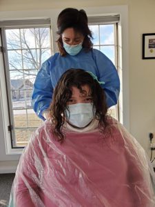 Hair Stylists Bring Services to Spaulding