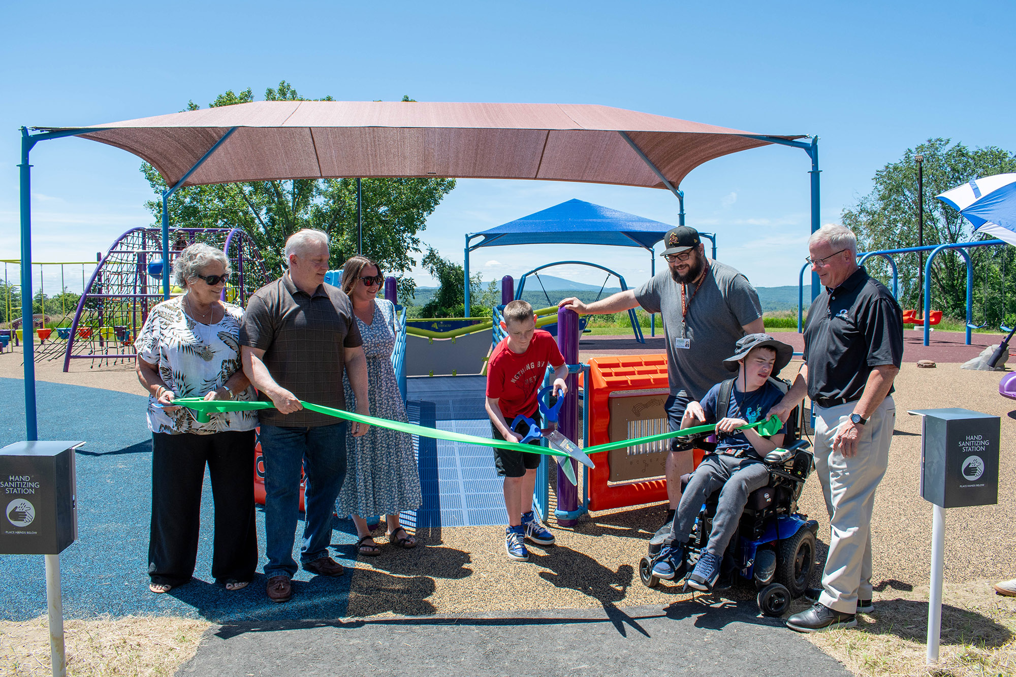 Spaulding Academy & Family Services Unveils New Adaptive Playground